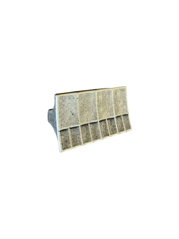 CABINET HANDLE art.:609 64mm ANTIQUE SILVER